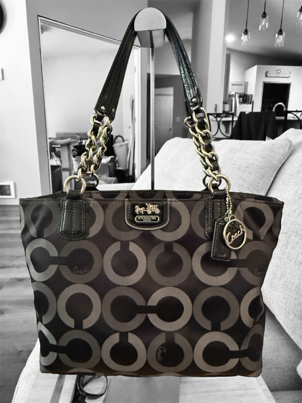 💜 Current Carry ~ Coach Madison Tote 🌟 Not for Sale 🌟